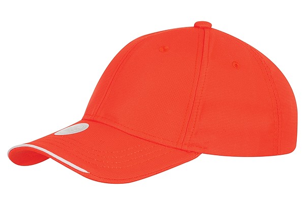 ANGELIKA Sportovní čepice s UV ochranou 30+, reflexní oranžová