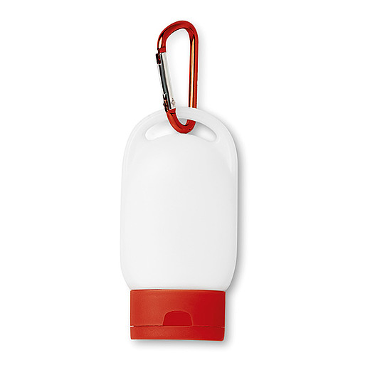 ATADAN Opalovací mléko s karabinkou SPF 30, objem 30 ml, červená