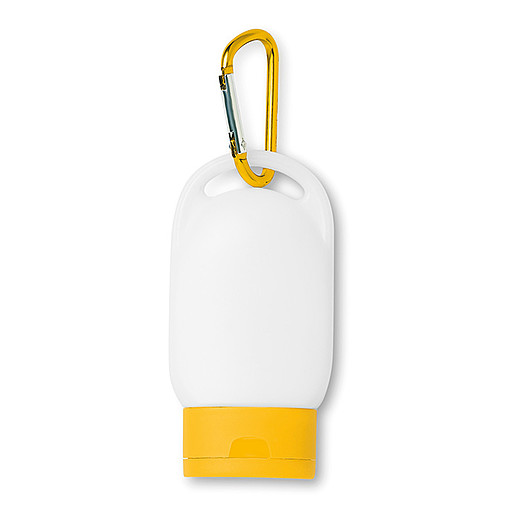 ATADAN Opalovací mléko s karabinkou SPF 30, objem 30 ml, žlutá