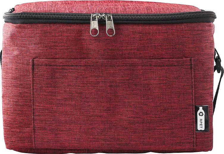 BARISA Polyesterová a RPET chladicí taška, červená