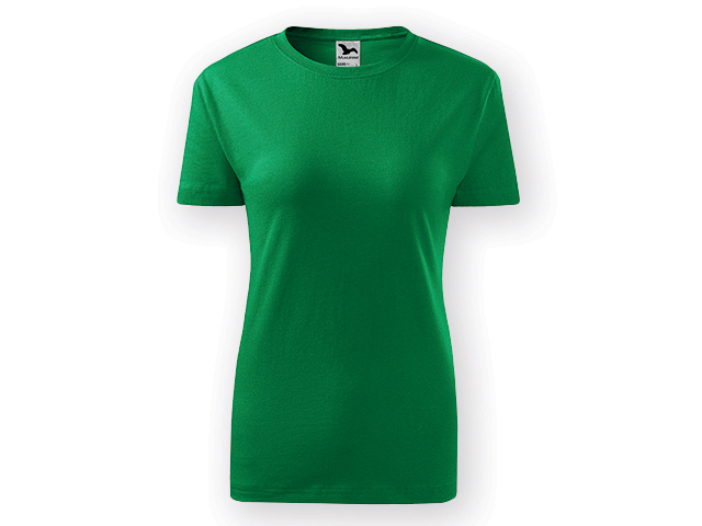 BASIC T-160 WOMEN dámské tričko, 160 g/m2, vel. XS, ADLER, Zelená