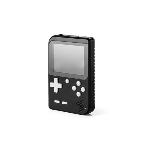 černá BOWSER. Přenosná herní konzole s 256 klasickými hrami, černá