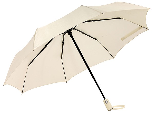BURIAN Automatický open/close skládací deštník,  pr. 101cm, béžová