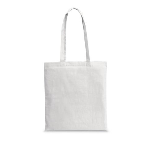 bílá CAIRO. Taška z recyklované bavlny (70%) a polyesteru (30% rPET) (180 g/m²), bílá