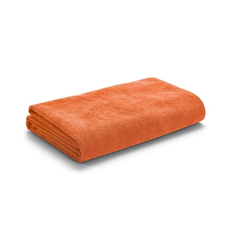 oranžová CALIFORNIA. Plážový ručník z mikrovlákna (250 g/m²), oranžová