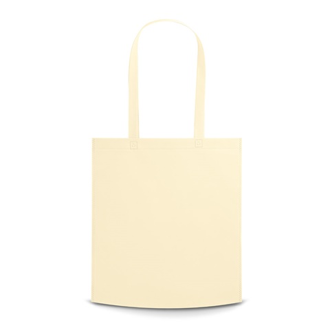 béžová CANARY. Taška z netkané textilie (80 g/m²), béžová