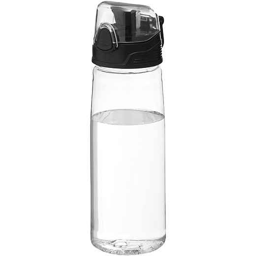 CAPRIA Sportovní tritanová láhev s odklápěcím víčkem, objem 700 ml, transparentní