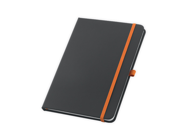 CORBIN poznámkový zápisník, 160 linkovaných stran, Oranžová