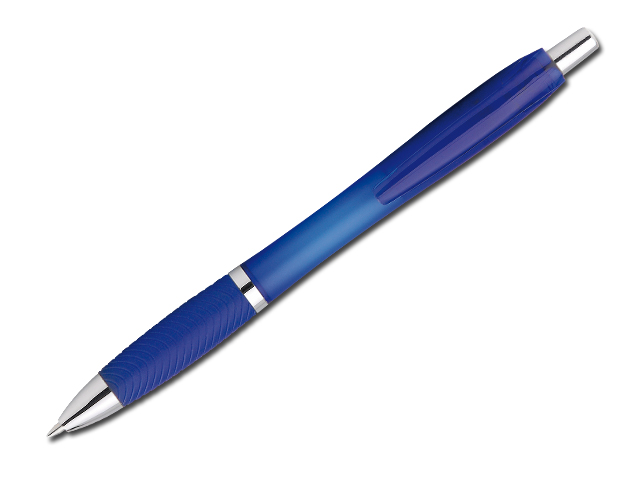 DARBY FROSTY plastové kuličkové pero, modrá náplň, Modrá