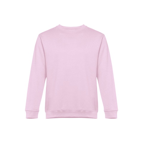 Lila DELTA. Mikina (unisex) z bavlny a polyesteru, lila, L