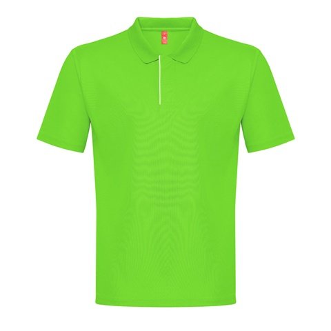 Limetkově zelená DYNAMIC. Polo tričko pro muže s technickými vlastnostmi, limetkově zelená, 3XL