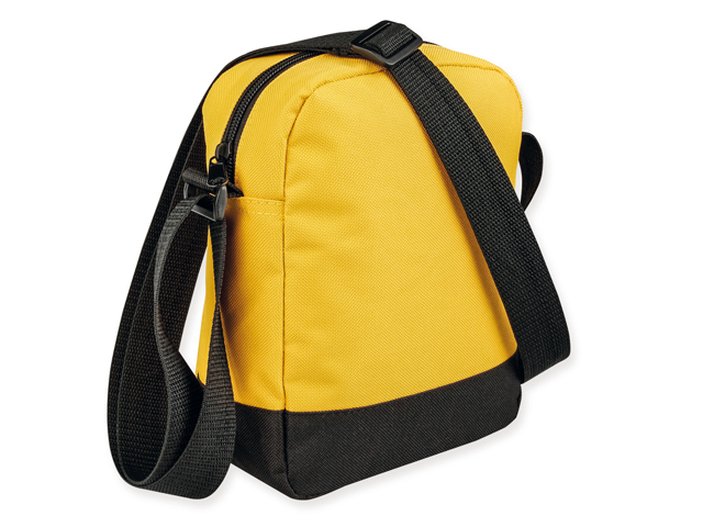 EDDY polyesterová taška přes rameno, 600D, Žlutá