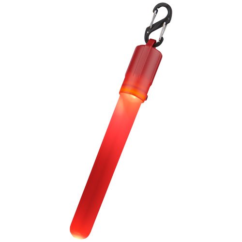 ESTRERA Svítící tyčinka s barevnou krytkou a barevným LED světlem, červená