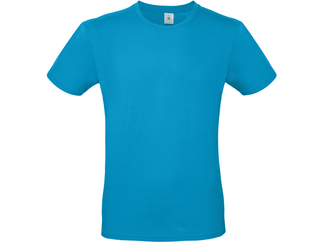EXALTICO pánské tričko, 145 g/m2, vel. S, B&C, Nebesky modrá