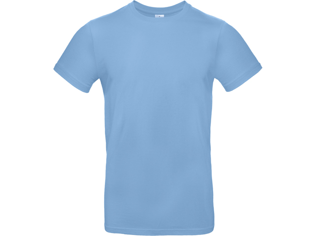 EXALTICO XTRA pánské tričko, 185 g/m2, vel. S, B&C, Světle modrá
