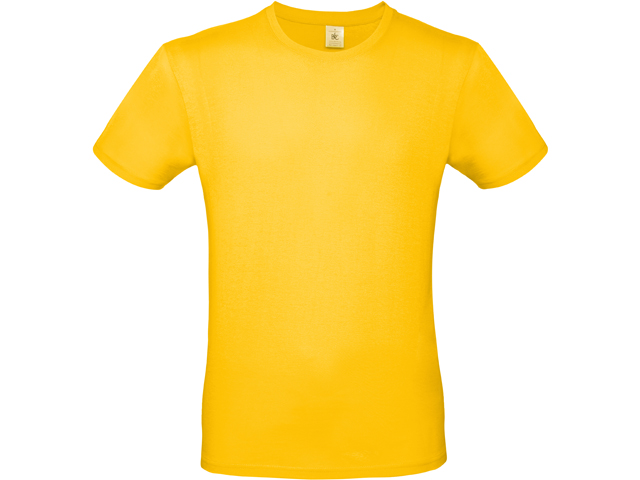 EXALTICO pánské tričko, 145 g/m2, vel. S, B&C, Tmavě žlutá