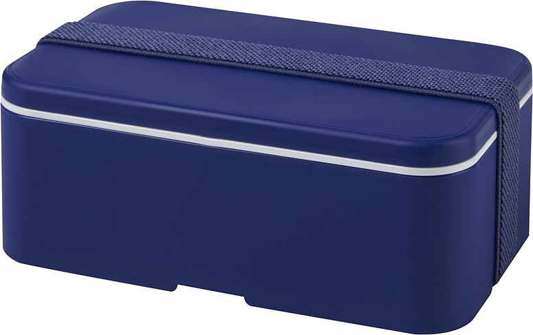 FELIS Plastová obědová krabička s páskem, objem 700 ml, modrá