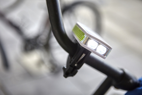 FIRAON Svítilna na kolo s CREE LED světlem, zelená