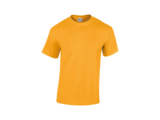 GILDREN unisex tričko 180 g/m2, vel. S, GILDAN, Tmavě žlutá