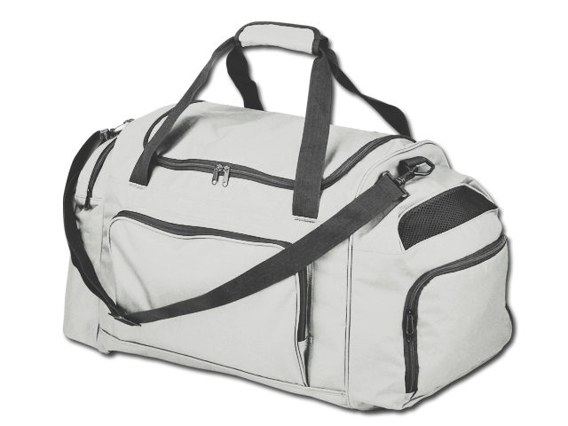 GIRALDO polyesterová cestovní taška, 300D, Světle šedá
