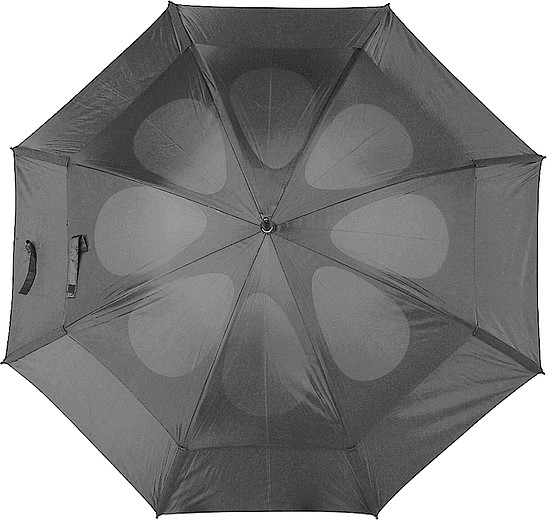 GOGH Bouřceodolný deštník, šedá