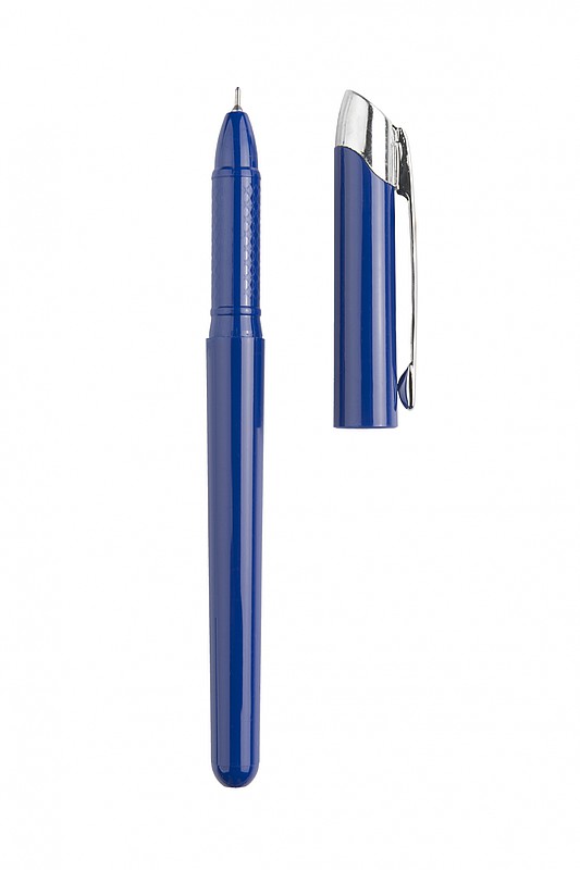 HAUSER WRITE-O-METER Plastové kuličkové pero s modrou náplní, modré