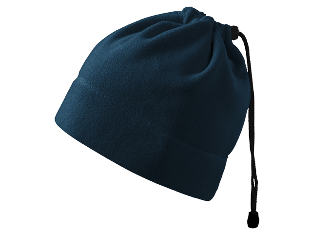 HOTTER multifunkční unisexová fleecová čepice, 240 g/m2, ADLER, Modrá
