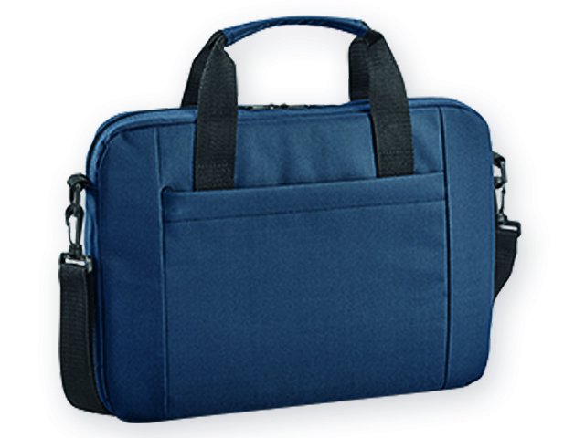 KANATA polyesterová taška na notebook, 600D, Modrá