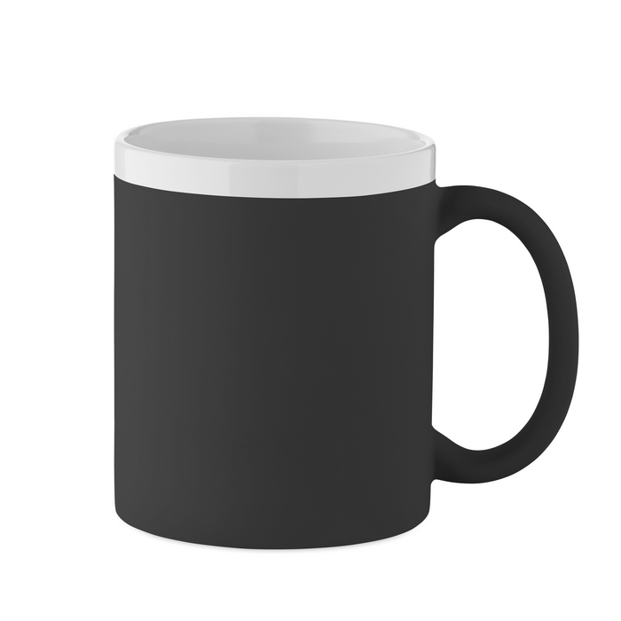 černá Keramický hrnek 300 ml, černá
