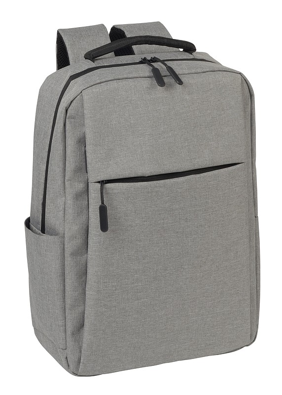 KORINT Pevný batoh na notebook nebo tablet, šedá