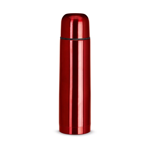 červená LUKA. 500 ml termoska z nerezové oceli, červená
