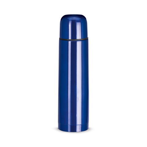 modrá LUKA. 500 ml termoska z nerezové oceli, modrá