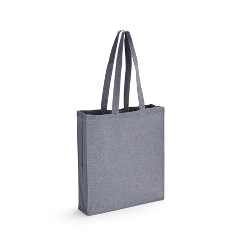 Námořnická modrá MARACAY. Taška z recyklované bavlny (70 %) a polyesteru (30 % rPET) (140 g/m²), námořnická modrá