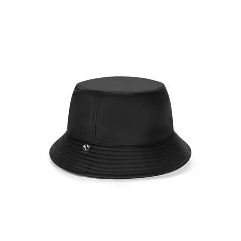 černá MASON. Panama z recyklovaného polyesteru (100% rPET), černá