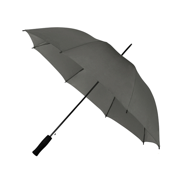 MIJAS Automatický ultralehký holový deštník, průměr 102 cm, tmavě šedá