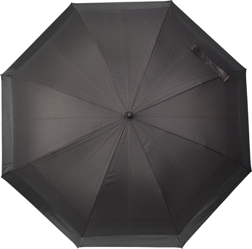 NARDOL Velký rodinný deštník, černá, parametry 124 x 83 cm