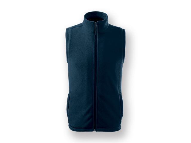 NEXT unisex fleecová vesta, 280 g/m2, vel. S, ADLER, Noční modrá