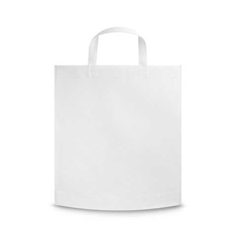 bílá NOTTING. Taška z netkané textilie (80 g/m²), bílá
