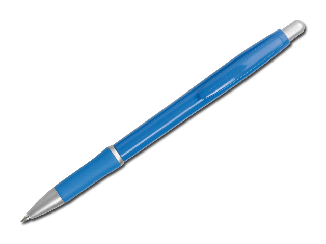 OCTAVIO plastové kuličkové pero, modrá náplň, Nebesky modrá