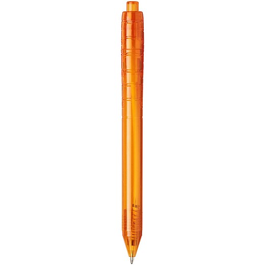 PARIL Kuličkové pero z recyklovaného materiálu, černá náplň, oranžové