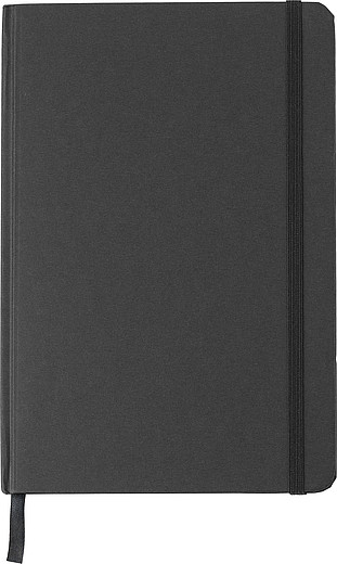 PERISOL Linkovaný zápisník A5, 160 stran z recyklovaného papíru, černá
