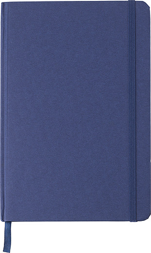 PERISOL Linkovaný zápisník A5, 160 stran z recyklovaného papíru, modrá