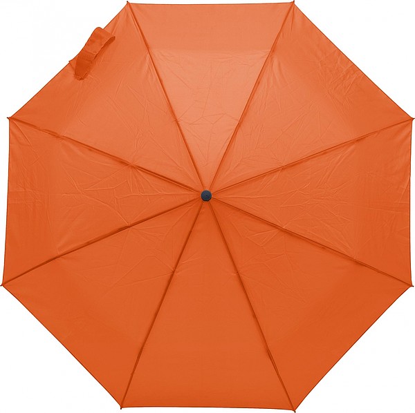 PERUSON Skládací automatický deštník, pr. 99cm, oranžový
