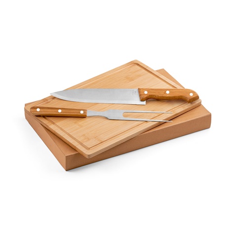 přírodní POKE. Barbecue set, přírodní