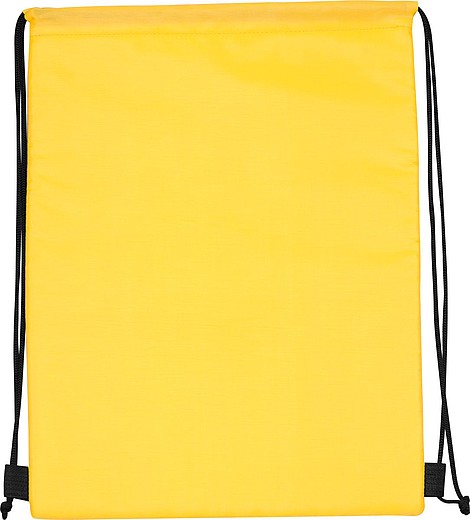 PORFA Chladicí stahovací batoh s izolační podšívkou, žlutý