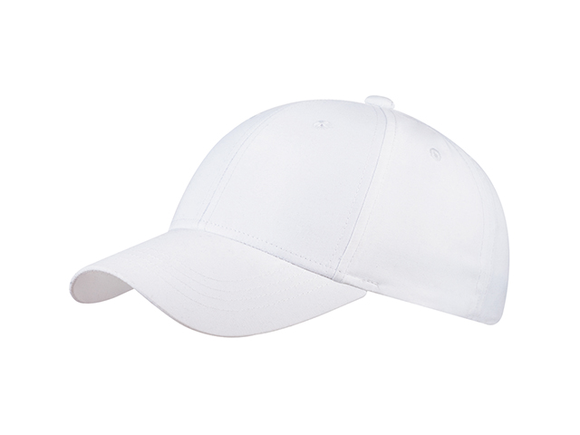 PROOFI baseballová čepice s nepromokavou úpravou, COFEE, Bílá
