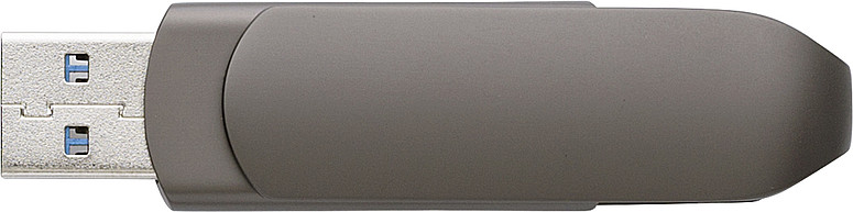 RAZAN Otočný USB 3.0 s USB-C, 64 GB, gunmetal