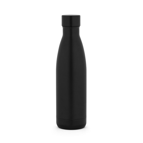černá RE-BUFFON L. Termoska z 90% recyklované nerezové oceli 810 ml, černá