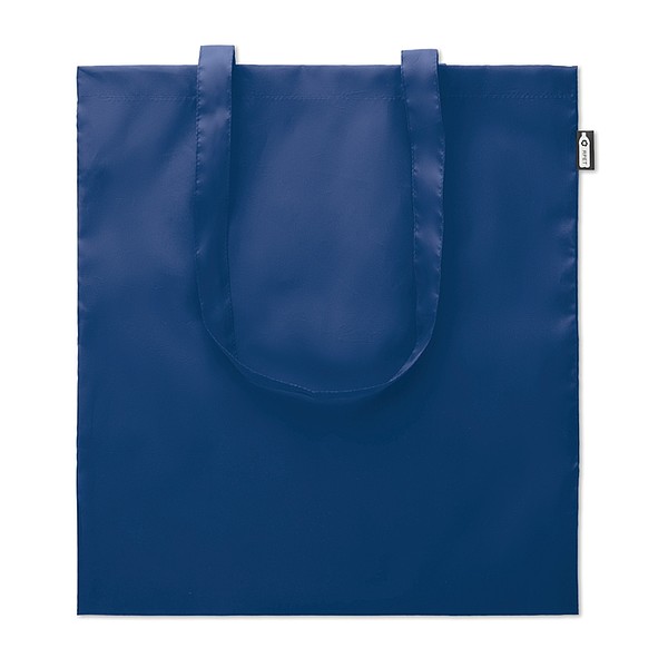 REYNA Ekologická nákupní taška s dlouhými uchy, z recyklovaných PET lahví, modrá