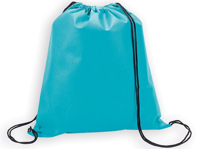 RIUS II batoh z netkané textilie, 80 g/m2, Světle modrá